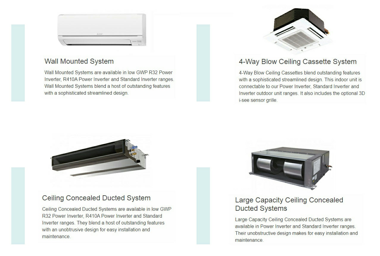 Mitsubishi Electric  Air Conditioners